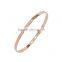 Memories Bangles With Customize Design Word 'NO BEER NO IDEA' With 4mm/7mm Width