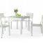 Alina Long Lifetime Synthetic Rattan Dining Set Table and Chair Outdoor Furniture                        
                                                Quality Choice