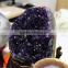 Wholesale Grape Raw Amethyst geode quartz crystal Amethyst Geode Cluster