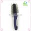 Popular Soft Boar Bristle Hair Brush Compact round feature plastic handle material hair brush