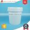 Small Paint Bucekt, Chemical Liquid Container, Corrotion Proof Bucket with Plastic handle