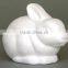 Polystyrene foam rabbit