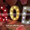 Frees tanding White LED Light Up Letters, 9" Marquee Letters