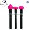 Bundle Monster 4pc Pro Premium Quality Round Shape Latex Makeup Sponge Foundation Light Purple