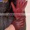 Winter warm fashion women leather driving gloves with high quality