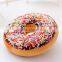 CE Wholesale Baby Cushion Custom Soft Food Pillow Plush Donuts Toys