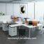 Foshan manufacturer 2 seats office desk partition with good price