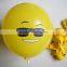 Facroty direct sell Emoji latex baloon with cheap price