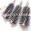wholesale salon curl round wooden pig hair nylon hair brush