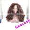 Alibaba online shopping india afro short kinky curly synthetic wigs
