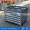 Widely used in the car fields steel wire mesh pallet box collapsible rigid wire bulk container