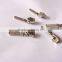 Wholesale OEM painted plating hardware part zippper sliders/metal zipper sliders