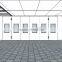 JF automotive repair base paint spray booth