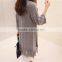New Fashion Latest Fashion Gray Sweater Dress Women