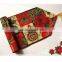 Christmas Tapestry Table Runner With Frange