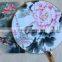 Fragrant Hot Selling Delicate Bamboo Wooden Summer Accesory Art Folding Carved Hand Fan