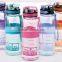 Large capacity sports water bottle plastic 1 liter drinking bottle