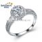 Wedding ring series high quality 925 sterling silver ring designs for girl