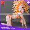 New style sexy handmade orange rhinestone chain beautified samba carnival costumes CC007