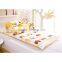 Baby and Kindergarten 100% Cotton Quilt 3 Pieces Bedding Sets Yellow Cars