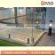Cheap aluminium stainless steel balustrades glass railing for a wide sphere vision