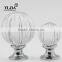 30mm Clear Pumpkin Shape Furniture Accessories Door Handles Glass Knob