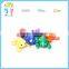 Promotional PU custom leather cute frog pig turtle shape hacky sack for kids