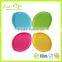 food grade FDA LFGB Silicone Leaf Coaster, Heat-resistant Trievet Mat, Non-slip Table Mat