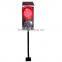 New products 300mm red green LED traffic light with pole solar warning light