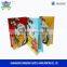 Customized food packaging opp block bottom zipper bag for jujube fruit
