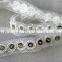 1.5cm golden sequin beaded trim, lurex embroidery trimmings for dresses