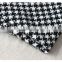 2016 newly Houndstooth plaid wool cashmere blend fabric for garment or scarf