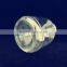 500ml clear glass empty bottle with scale with PP lid