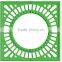 Painting low carbon steel metal tree grates for sale tree grate