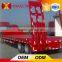 MAOWO 3 axles heavy duty lowbed flatbed trailer for sale