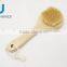 Detachable Long Hand Wooden Bath Brush Body Brush For Dry Body Brushing