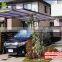 2 car double aluminum metal prefab garage car sun shade patio cover carport for motorcycle