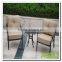 Audu balcony garden cheap cast aluminum patio furniture