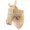 wooden animal head statue home wall decoration wooden decorative statue zebra head