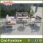 outdoor furniture with cushion aluminum powder coated garden sofa set