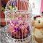 Pet product metal hot sales bird cage decor