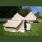 2 person Cotton Canvas Family Camping Bell Tents with Stove Hole