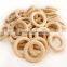 Wooden rings Unfinished Wood round Shapes