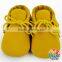 Fancy Coffee Baby Girls Lace Shoes Designer Moccasin Baby Shoes Infants Prewalker Shoes Wholesale Soft Sole Baby Leather Shoes