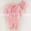 High Quality Customized Baby Clothing sets cotton princess girls clothing