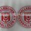 2017 custom 3d woven patch for clothing