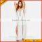 Hot Sale 100% Cotton Customized Fashion Style Long Women Maxi Dress