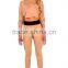 lady khaki beige banded high waisted skinny pants