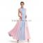 Long maxi dress woman 2017 pink boho maxi dress