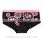 Pretty Cute Black and Pink Printed Women Lingerie